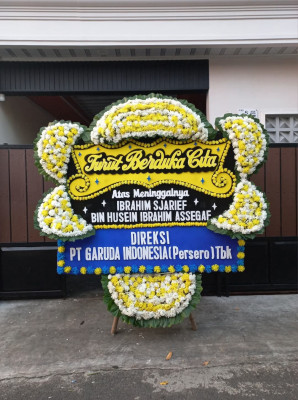 Papan Bunga Duka di Pintu Air