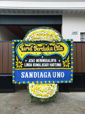Papan Bunga Duka di Pintu Air